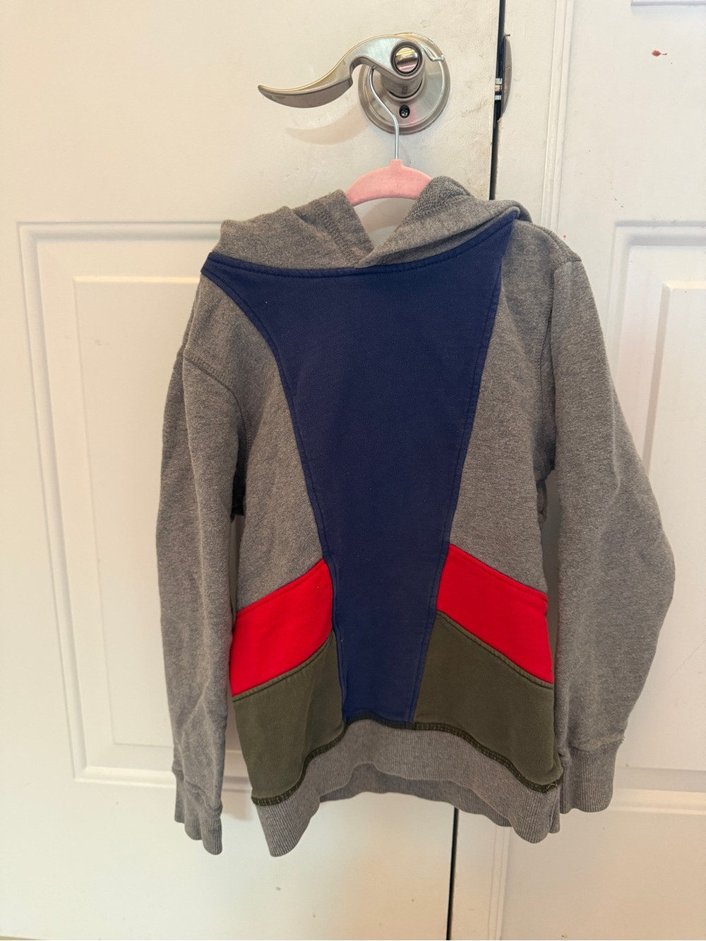 Hanna Andersson color Block hoodie